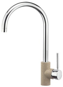 Sanitec Doppio Ψηλή Μπαταρία Κουζίνας Granite Taupe