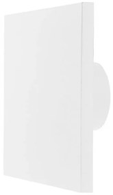 Adeleq Led Απλίκα PC ΄Εμμεσου Φωτισμού Τετράγωνη 8W 3000Κ Ip65 Λευκή 9-89080