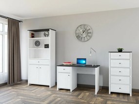 Σιφονιέρα Boston S106, Sibu πεύκο, Με συρτάρια, 116x59x40cm