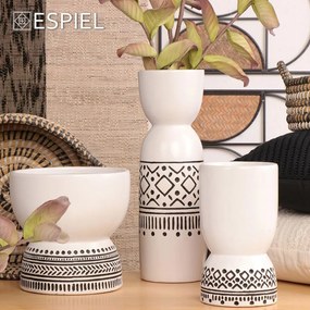 Διακοσμητικό Βάζο (Φ12.5x22.5) Espiel CER2303