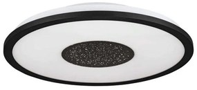 Φωτιστικό Οροφής-Πλαφονιέρα Marmorata 900558 45x7cm Led 18W Black-White Eglo