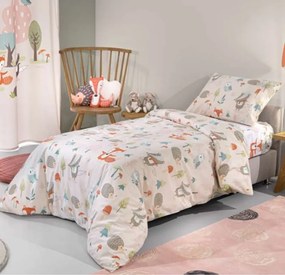 Σετ Σεντόνια Παιδικά 165x250 Timber Pudra 5206480639111