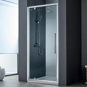 Devon Flow Pivot Chrome Nano 70x195 - Ανοιγομενη Καμπίνα Από Τοίχο Σε Τοίχο