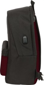 Σχολική Τσάντα Munich +usb munich Μαύρο 31 x 44 x 18 cm