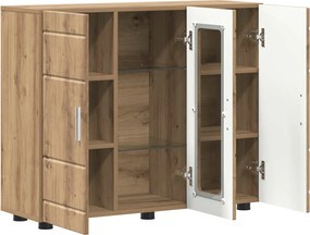 vidaXL Ξύλινο Ντουλάπι Artisan Oak Επεξεργασμένο ξύλο