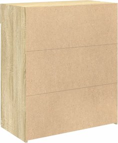 vidaXL Ντουλάπι Sonoma Δρυς 80x42,5x93 εκ. από Επεξεργασμένο Ξύλο