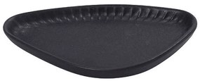 Πιάτο Γλυκού Τρίγωνο Gobi OW2046K6 15x8,5x2cm Black Espiel Porcelain