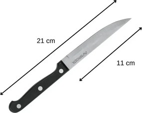 Σετ Μαχαιριών Nirosta Ανοξείδωτο ατσάλι 6 Τεμάχια