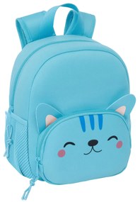 Παιδική Τσάντα Safta Gato Ανοιχτό Μπλε 20 x 25 x 9 cm