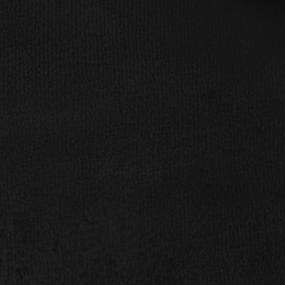 vidaXL Ριχτάρια 6 pcs Μαύρο 130 x 150 cm Μαλλί