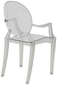 Καρέκλα Narova PC διάφανο 43x48x92εκ 43x48x92 εκ.