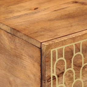 vidaXL Τραπεζάκι Σαλονιού 80 x 50 x 40 εκ. από Μασίφ Ξύλο Μάνγκο