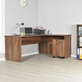 Γραφείο Καρυδί OFRUS 160x144x75
