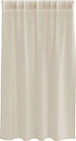 vidaXL Κουρτίνα βυσσινί 2 pcs Άμμος 140 x 140 cm Πολυεστέρας