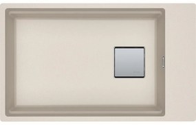 Franke Kubus 2 KNG 110-62 Coffee Υποκαθήμενος Γρανιτένιος Νεροχύτης 80cm