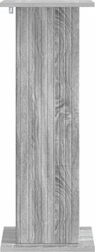 vidaXL Βάση φυτών 2 τμχ. Γκρι Sonoma 30,5 x 30 x 80,5 εκ