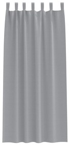 vidaXL Κουρτίνες συσκότισης 2 pcs Ανοιχτό γκρι 260 x 140 εκ.