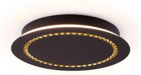 Πλαφονιέρα Φωτιστικό Οροφής SHINY-R500 Μεταλλικό Μαύρο LED Sunlight-SHINY-R500-Μαύρο SHINY-R500