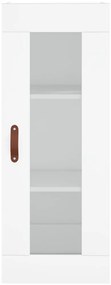 vidaXL Ντουλάπι Λευκό 34,5 x 34 x 180 εκ. από Επεξεργασμένο Ξύλο