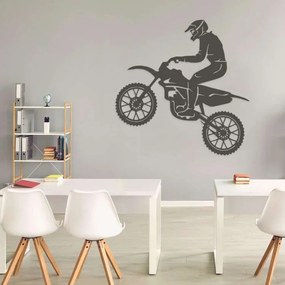 Διακοσμητικό τοίχου Λαμαρίνα Kp45 Art - 1mx1m, Ανθρακί