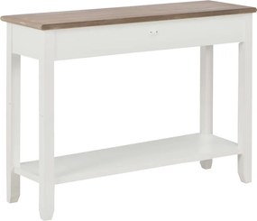 vidaXL Τραπέζι Κονσόλα Λευκό 110 x 35 x 80 εκ. Ξύλινο