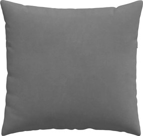 vidaXL Μαξιλάρι Καναπέ 2 pcs Σκούρο Γκρι 50 x 50 cm ύφασμα