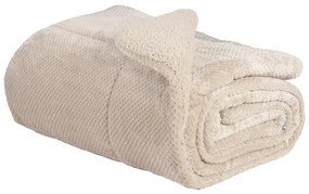 DAS HOME ΚΟΥΒΕΡΤΟΠΑΠΛΩΜΑ SHERPA ΥΠΕΡΔΙΠΛΟ 1181 BEIGE