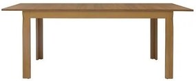 Τραπέζι Boston AM120, Sibu χρυσό πεύκο, 76x90x160cm, 41 kg, Επιμήκυνση, Ινοσανίδες μέσης πυκνότητας, Ξύλο | Epipla1.gr
