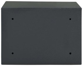vidaXL Χρηματοκιβώτιο Σκοτεινό γκρίζο RAL7016 25 x 35 x 25 εκ Ατσάλι