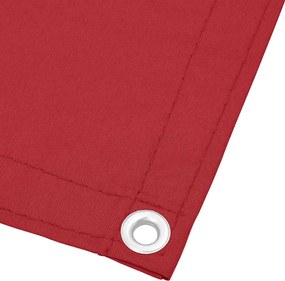 vidaXL Σήτα Μπαλκονιού Κόκκινη 75x700 εκ. 100% Πολυεστέρας Oxford