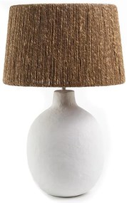 Φωτιστικό Επιτραπέζιο 0880008 37x37x64cm Beige-White Soulworks