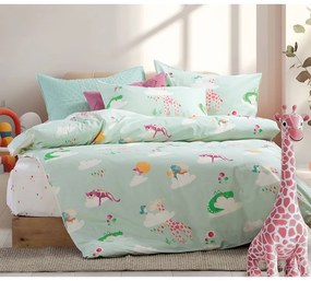 Σετ Σεντόνια Παιδικά 170X260 Sky Is A Zoo Mint 5205495603612