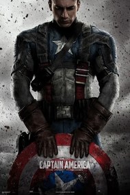Αφίσα Marvel - Captain America, (61 x 91.5 cm)