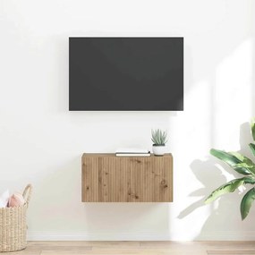 vidaXL Ντουλάπι Τηλεόρασης Τοίχου 60 x 31 x 29,5 εκ Επεξεργασμένο ξύλο