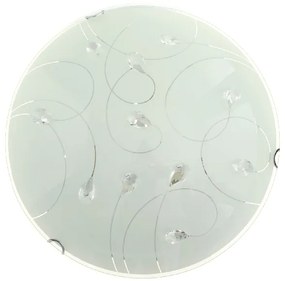 Φωτιστικό Πλαφονιέρα Aca Anya AD998051 White
