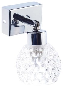 Φωτιστικό Τοίχου Wall & Ceiling Luminairies AD757141 Clear Metal, Glass