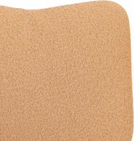 vidaXL Πολυθρόνα Μπεζ 63 x 67 x 94 εκ. Πολυεστέρας και Κόντρα Πλακέ