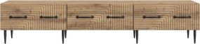 vidaXL Ντουλάπι TV 147 x 34,5 x 30 εκ Artisan Δρυς Επεξεργασμένο Ξύλο