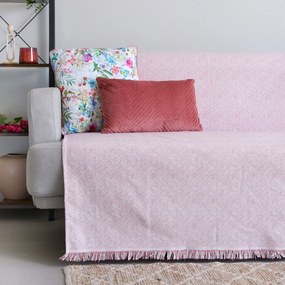 Ριχτάρι Πολυθρόνας (180x180) Ravelia Pesce Pink