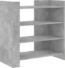 vidaXL Ντουλάπι Γκρι Σκυροδέματος 73,5x35x75 εκ. Επεξεργασμένο Ξύλο