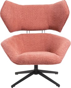 ΠΟΛΥΘΡΟΝΑ ΠΕΡΙΣΤΡΕΦΟΜΕΝΗ BRYLL HM9597.02 ΡΟΖ ΜΠΟΥΚΛΕ-ΜΑΥΡΗ ΒΑΣΗ 86x90x97Υεκ.