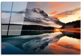 Πίνακας Γυάλινος 123BZM1398 70x50cm Multi Wallity Horizontal Glass