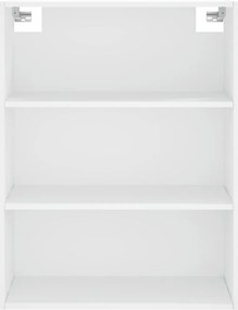 vidaXL Ντουλάπι Λευκό 69,5x34x180 εκ. από Επεξεργασμένο Ξύλο