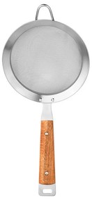 Σουρωτήρι Τσαγιού Ανοξείδωτο Allure 01-26790 Φ15cm Inox-Natural Estia Ατσάλι,Ξύλο