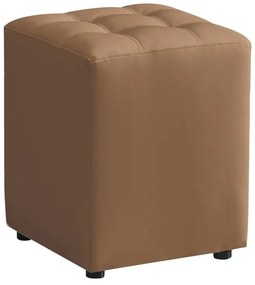 CUBE CAPPUCCINO PU ΣΚΑΜΠΟ 35X35X42εκ.