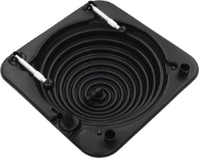 vidaXL Θερμαντικά Πισίνας Ηλιακά 2 τεμ. 75 x 75 x 36εκ. HDPE/Αλουμίνιο