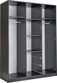 Ντουλάπα Lati D3 Τρίφυλλη