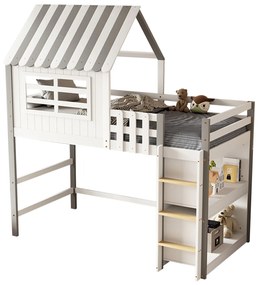 Intrahome ΠΑΙΔΙΚΟ ΚΡΕΒΑΤΙ τ.RUSCASABLANCALTCASABLANCAIENKUCASABLANCALCASABLANCA_LUMPURURG ΜΕ ΠΛΑΙΝΑ ΡΑΦΙΑ HOMI ΞΥΛΟ ΠΕΥΚΟΥ ΛΕΥΚΟ-ΓΚΡΙ-ΣΤΡΩΜΑ 90x190εκ intraho-1610946