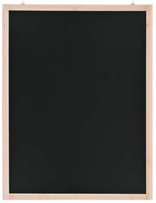 vidaXL Μαυροπίνακας Τοίχου 60 x 80 εκ. από Ξύλο Κέδρου