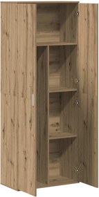 vidaXL Highboard Artisan Oak 70 x 33.5 x 180 εκ. Επεξεργασμένο ξύλο